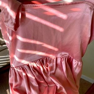 Satin Mauve Slip Dress